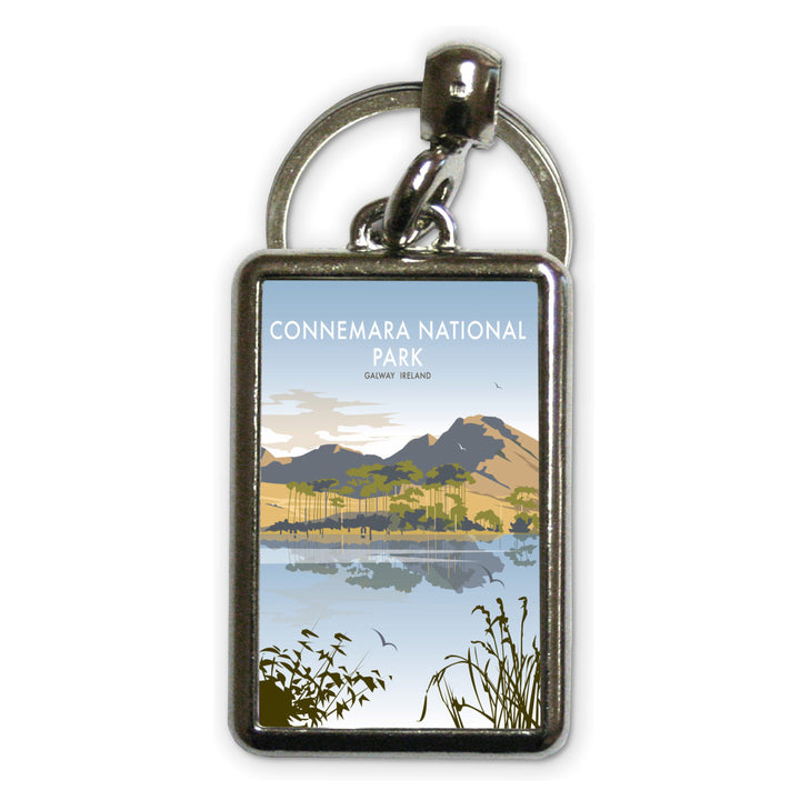 Connemara National Park, Galway Ireland Metal Keyring