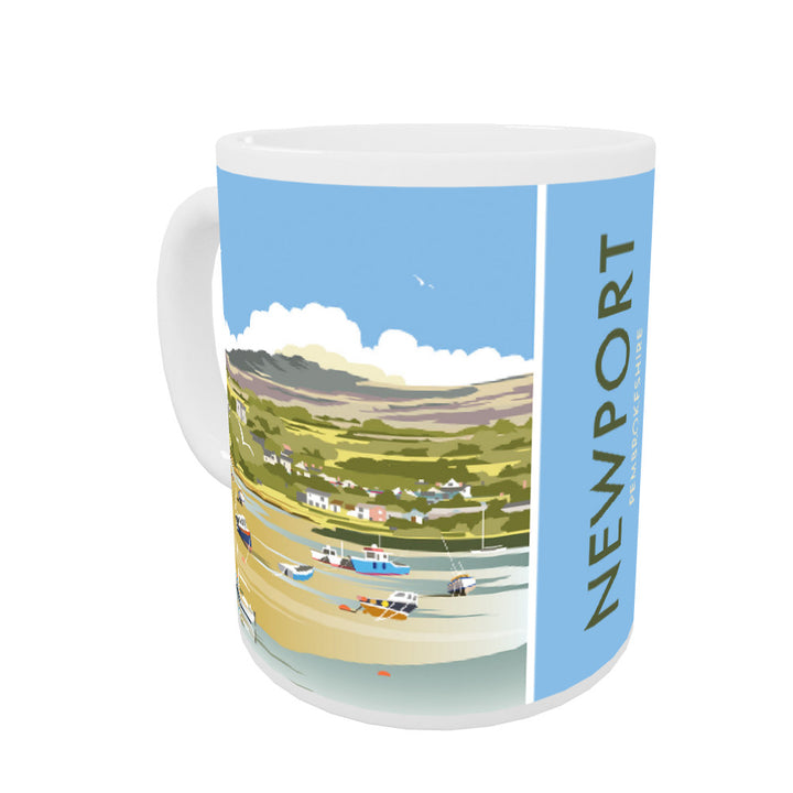 Newport, Pembrokeshire Coloured Insert Mug