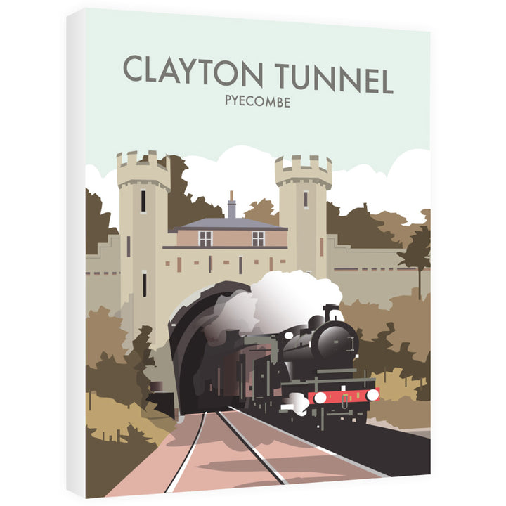 Clayton Tunnels, Pyecombe Canvas