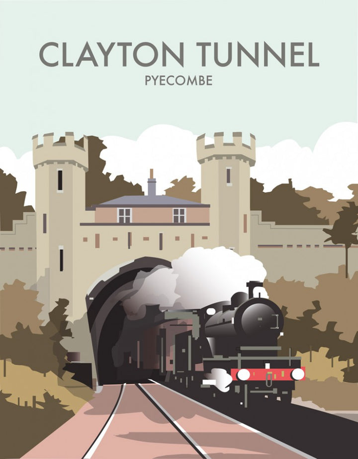 Clayton Tunnels, Pyecombe Placemat