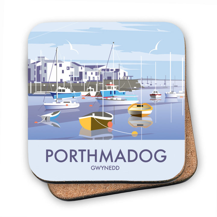 Porthmadog, Gwynedd, MDF Coaster