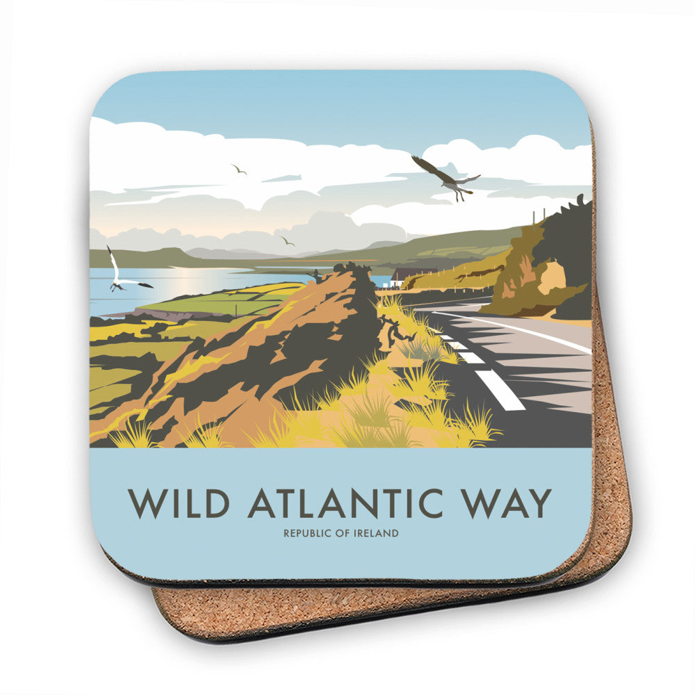 Wild Atlantic Way, Republic Of Ireland MDF Coaster
