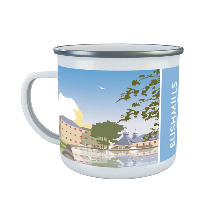 Bushmills, County Antrim Enamel Mug