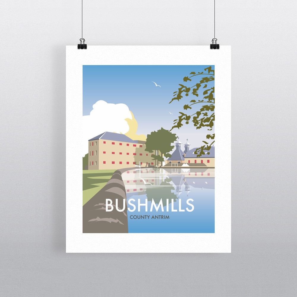 Bushmills, County Antrim 90x120cm Fine Art Print