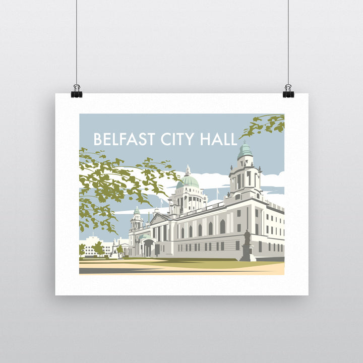 Belfast City Hall 90x120cm Fine Art Print