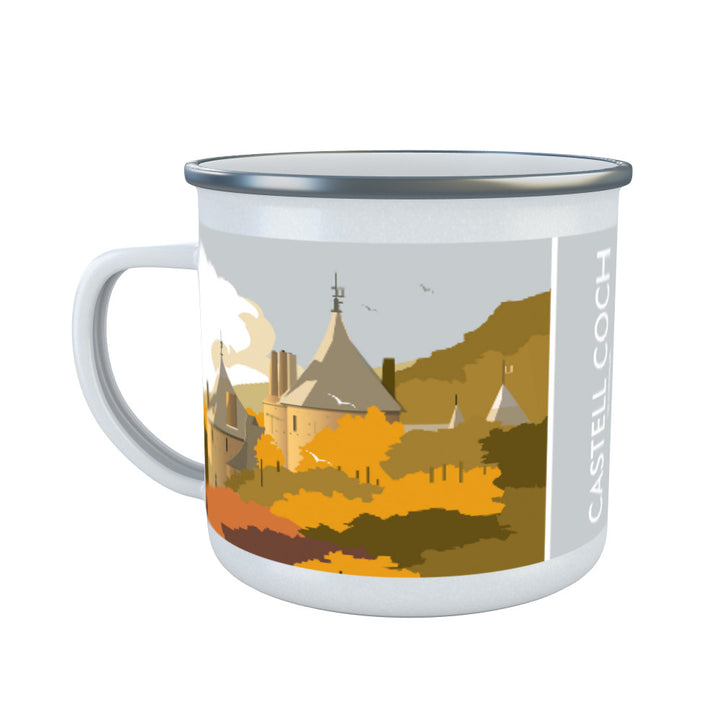 Castell Coch, Tongwynlais Enamel Mug