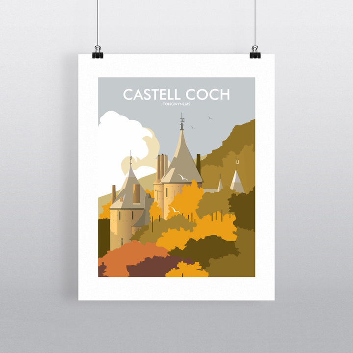 Castell Coch, Tongwynlais 90x120cm Fine Art Print