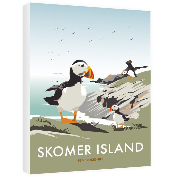 Skomer Island, Pembrokeshire 40cm x 60cm Canvas