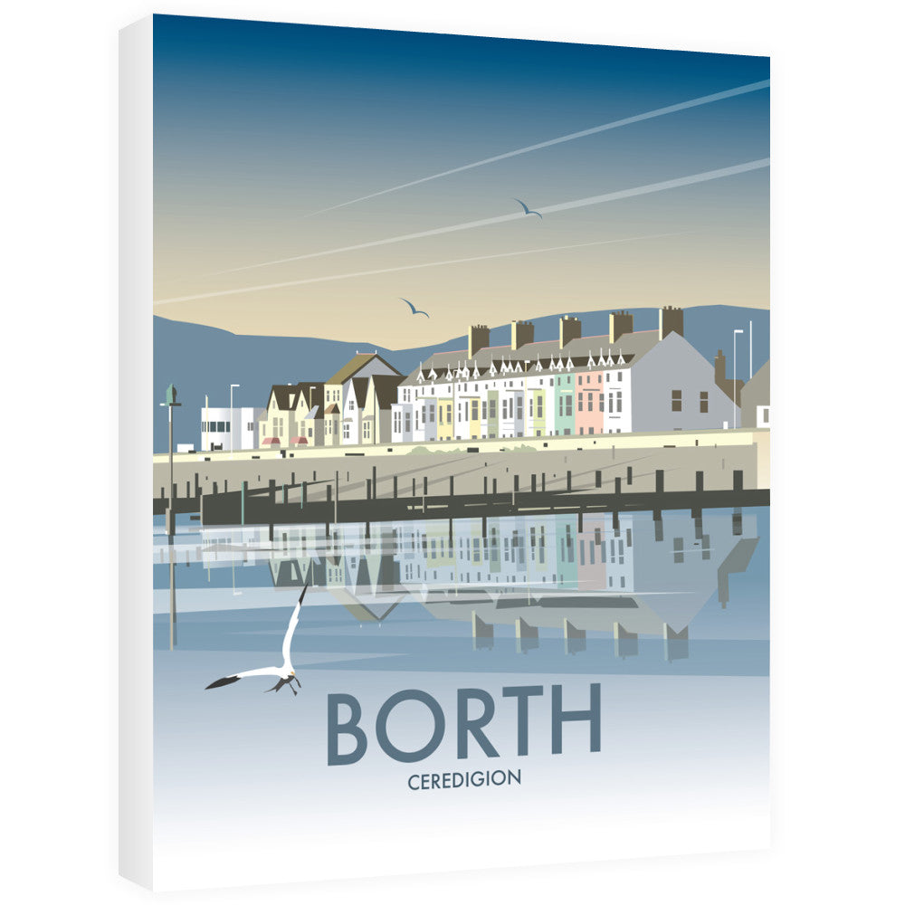 Borth, Ceredigion 40cm x 60cm Canvas