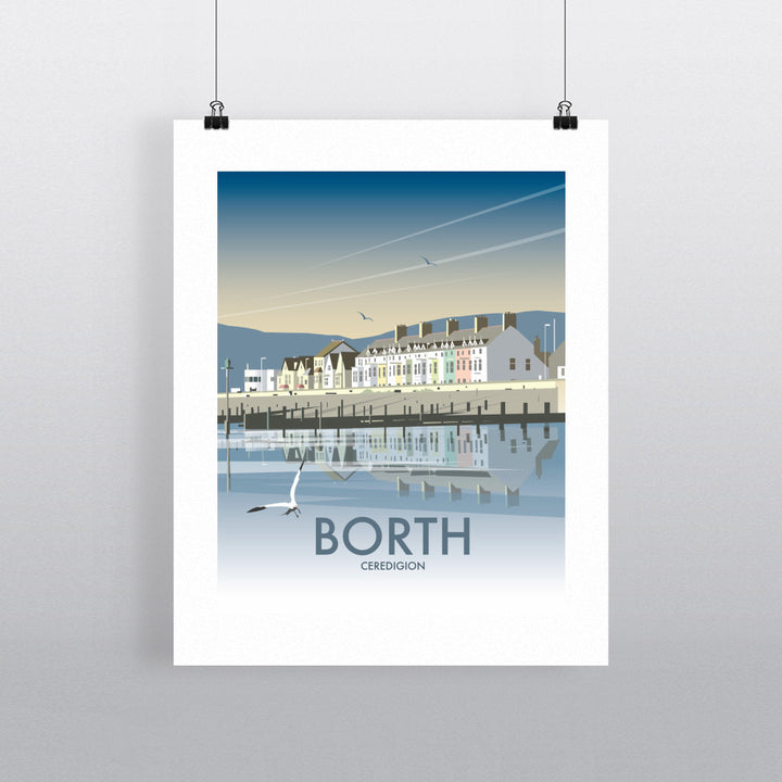 Borth, Ceredigion 90x120cm Fine Art Print
