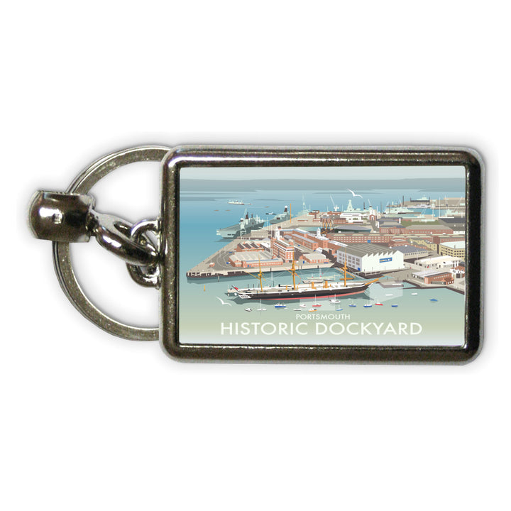 Historic Dockyard, Portsmouth Metal Keyring