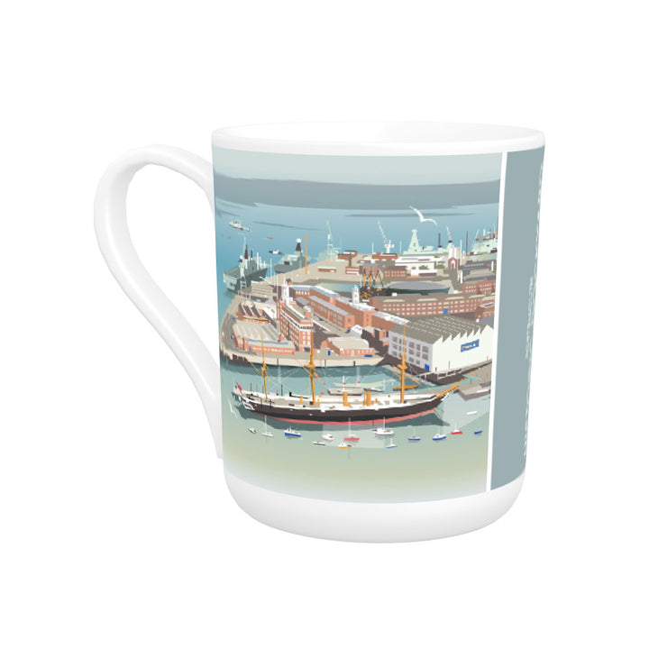 Historic Dockyard, Portsmouth Bone China Mug