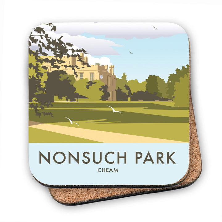 Nonsuch Park, Cheam MDF Coaster