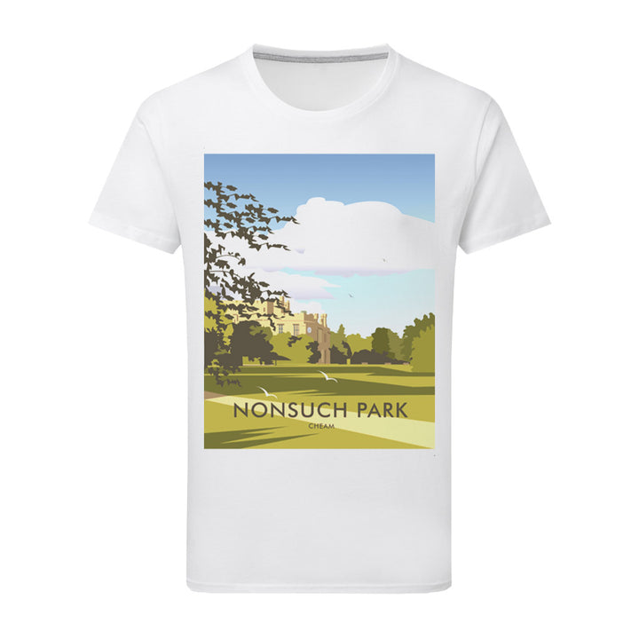 Nonsuch Park, Cheam T-Shirt by Dave Thompson