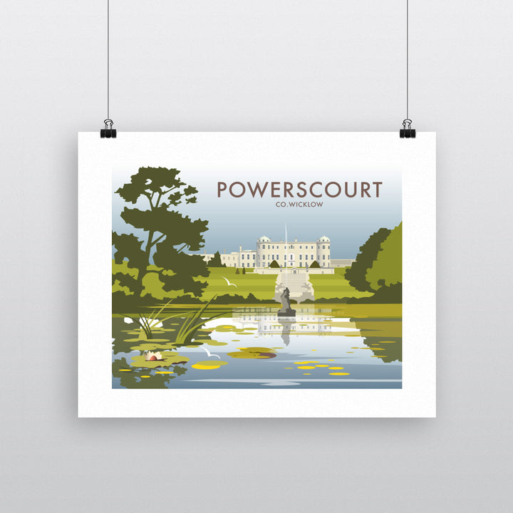 Powerscourt, County Wicklow 90x120cm Fine Art Print