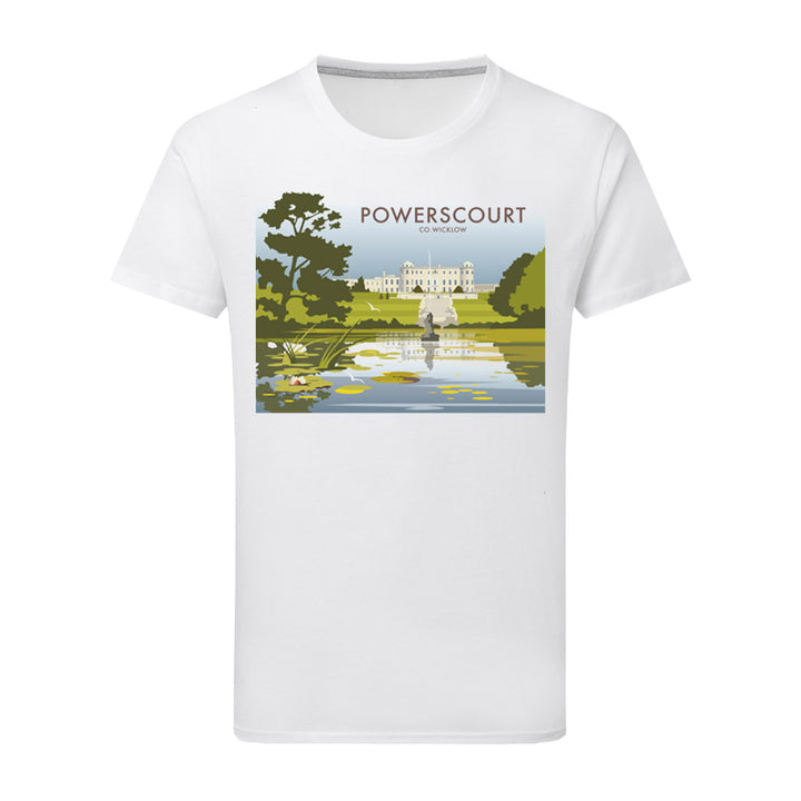 Powerscourt, County Wicklow T-Shirt by Dave Thompson