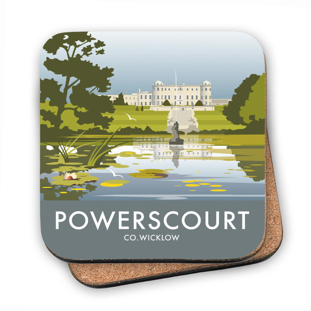 Powerscourt, County Wicklow MDF Coaster