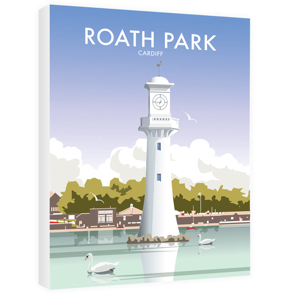 Roath Park, Cardiff 40cm x 60cm Canvas