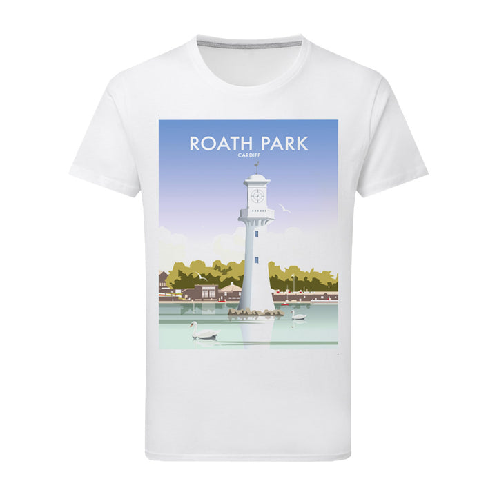 Roath Park, Cardiff T-Shirt by Dave Thompson