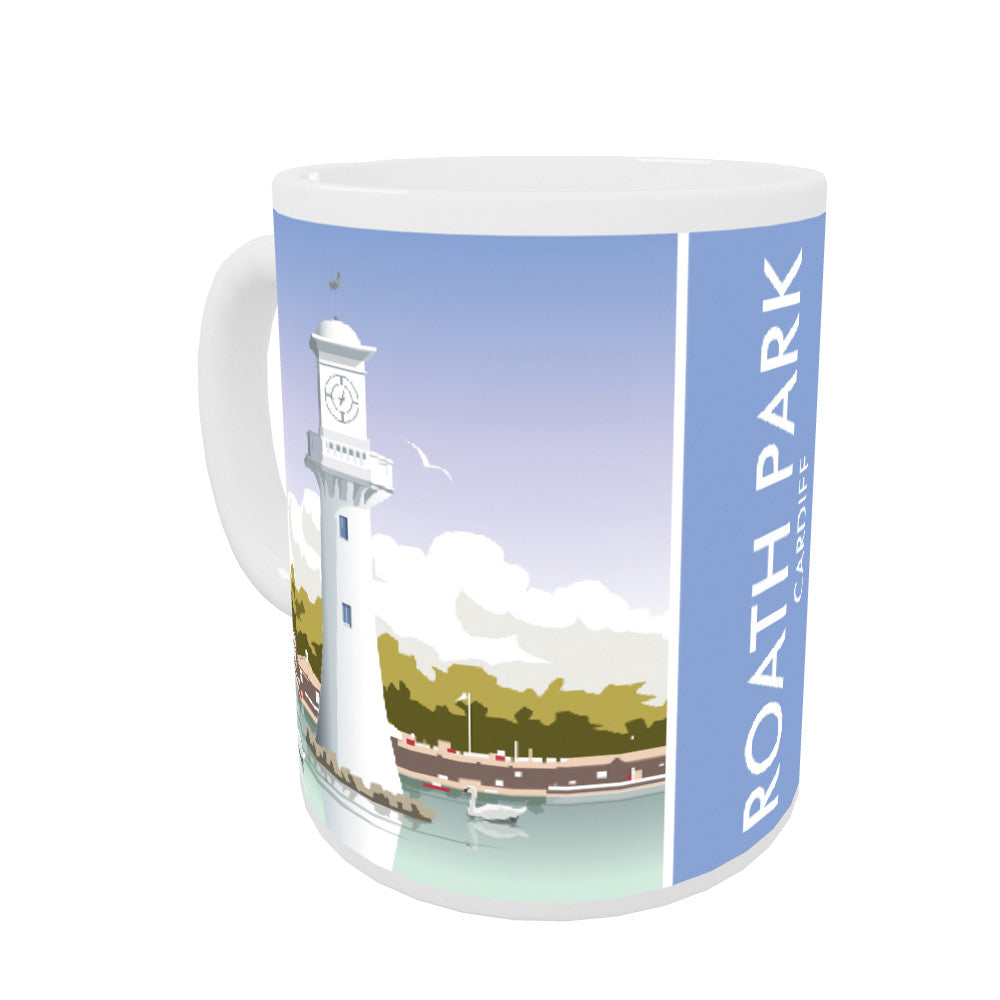 Roath Park, Cardiff Coloured Insert Mug
