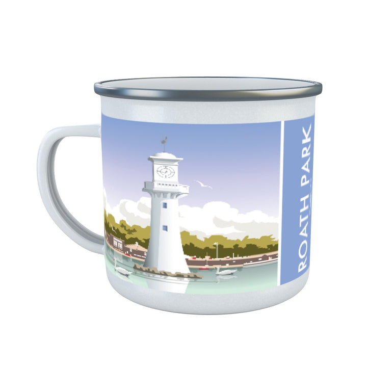 Roath Park, Cardiff Enamel Mug