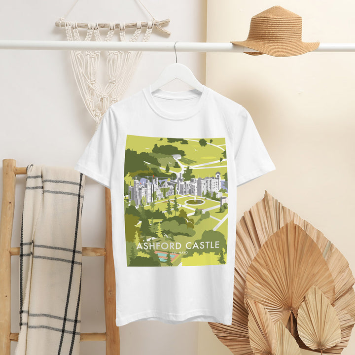 Ashford Castle, Co. Mayo T-Shirt by Dave Thompson