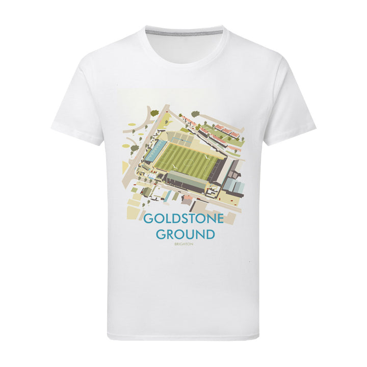 Goldstone Ground, Brighton T-Shirt by Dave Thompson