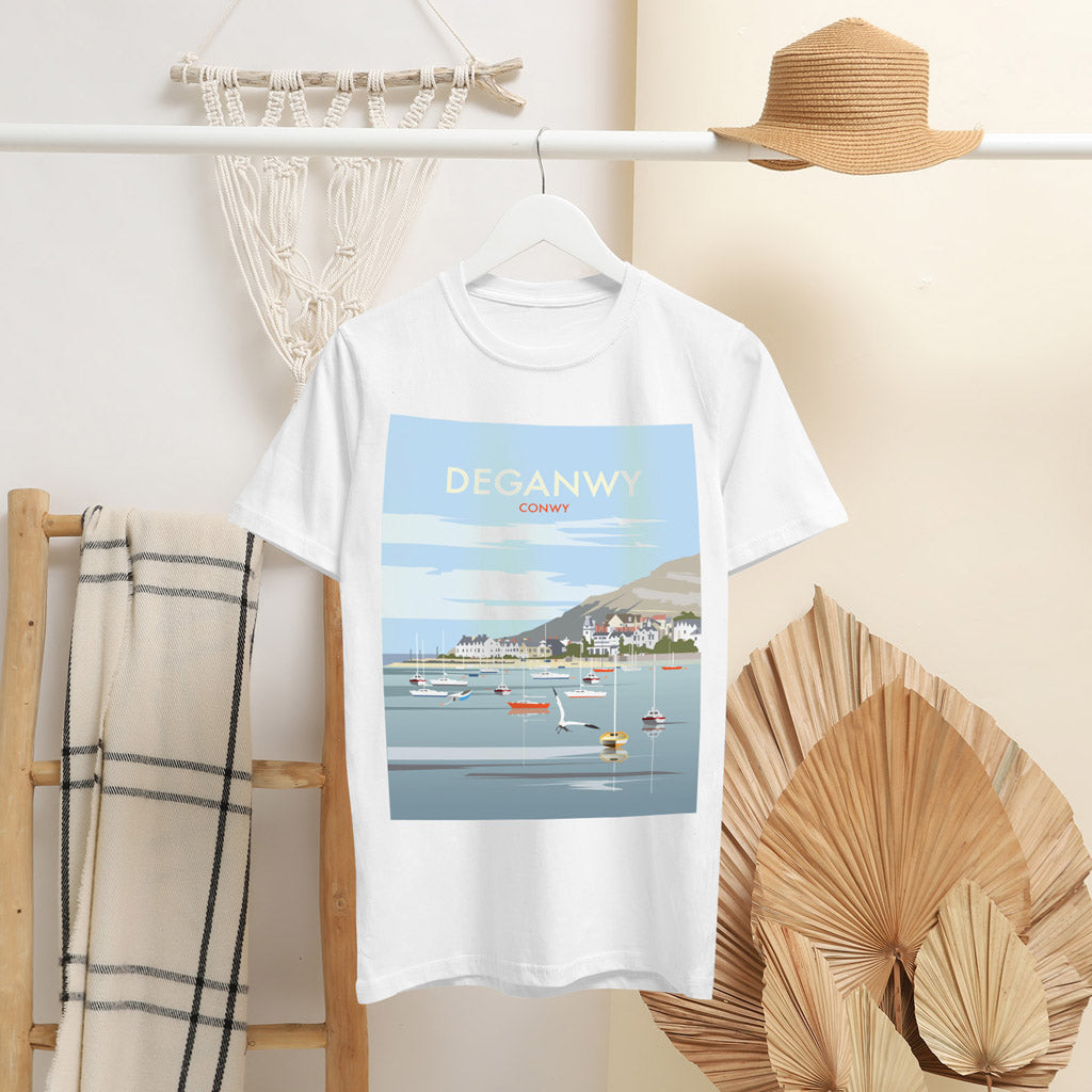 Deganwy, Conwy T-Shirt by Dave Thompson