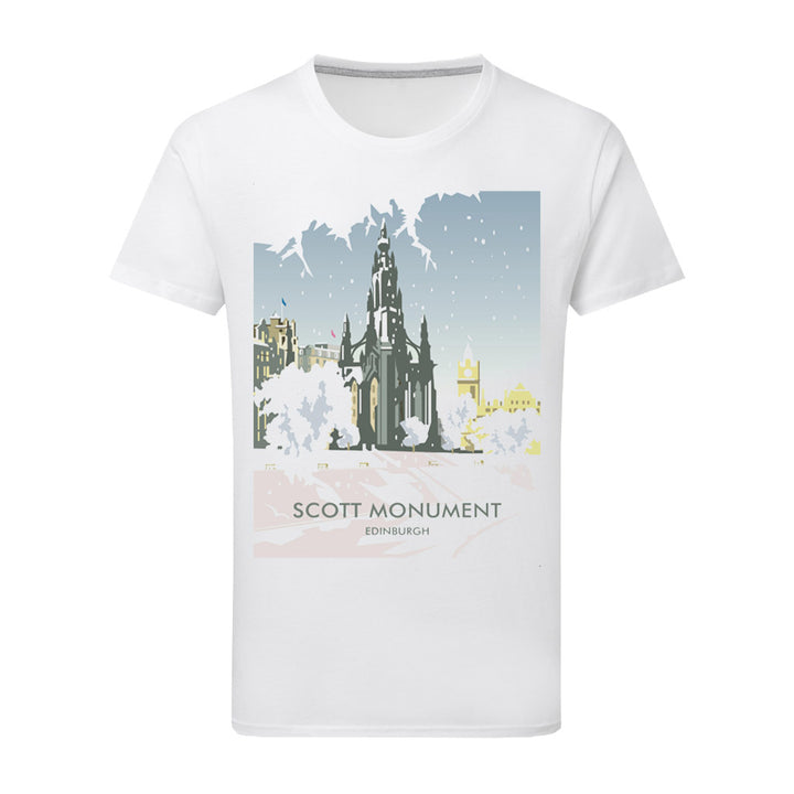 Scott Monument, Edinburgh T-Shirt by Dave Thompson