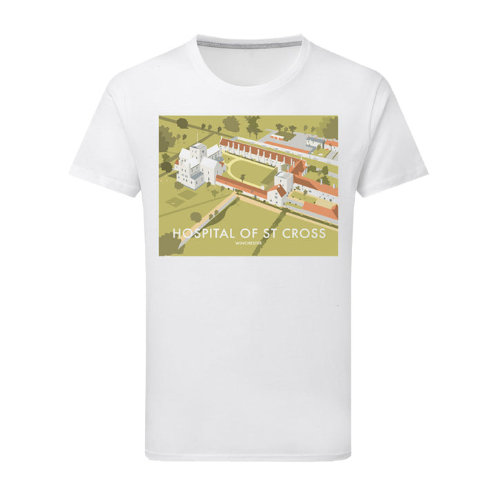 Hospital Of St Cross, Winchester T-Shirt by Dave Thompson