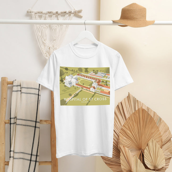 Hospital Of St Cross, Winchester T-Shirt by Dave Thompson