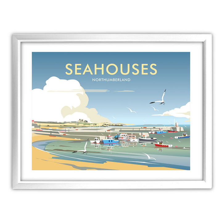 Seahouses Northumberland 11 x 14 Art Print