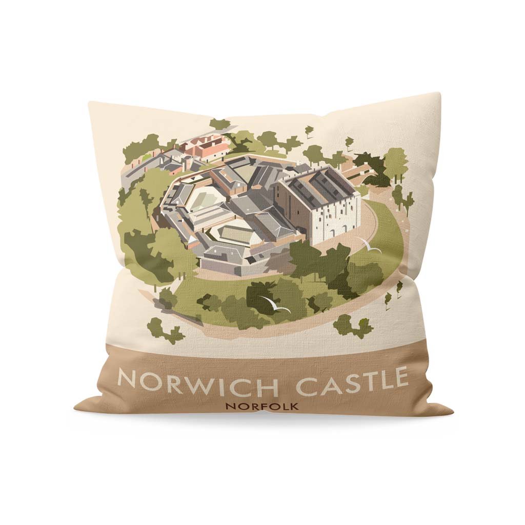 Norwich Castle, Norfolk Cushion