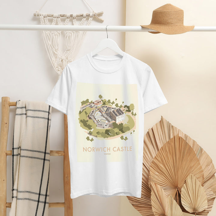 Norwich Castle, Norfolk T-Shirt by Dave Thompson