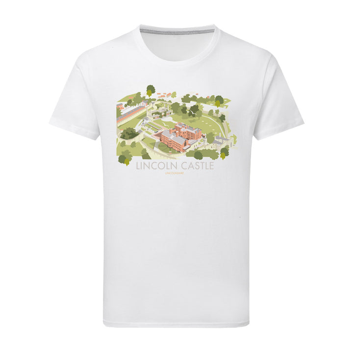 Lincoln Castle, Lincolnshire T-Shirt by Dave Thompson