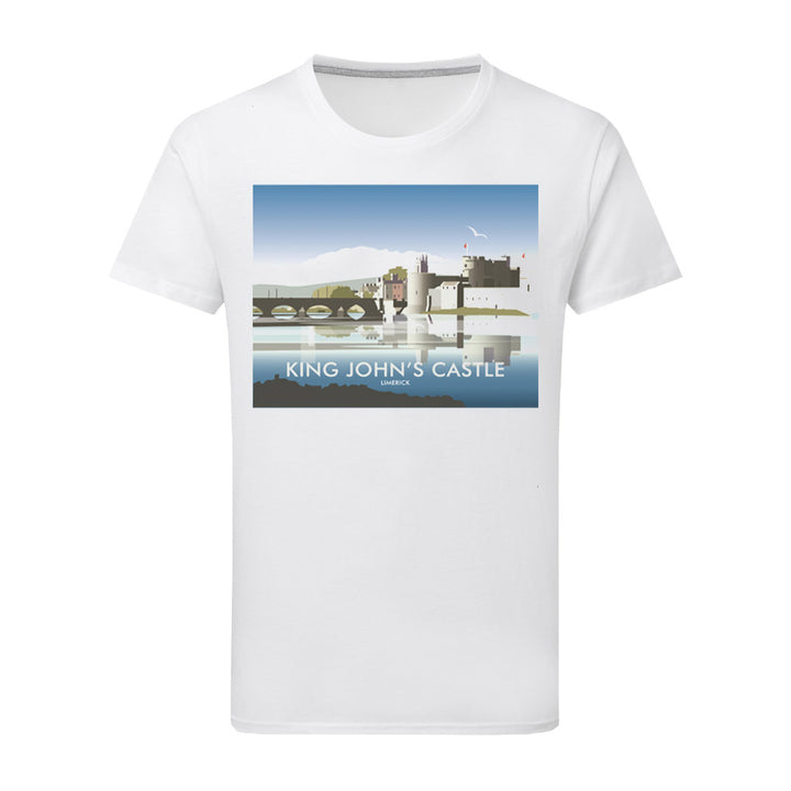 King John'S Castle, Limerick T-Shirt by Dave Thompson