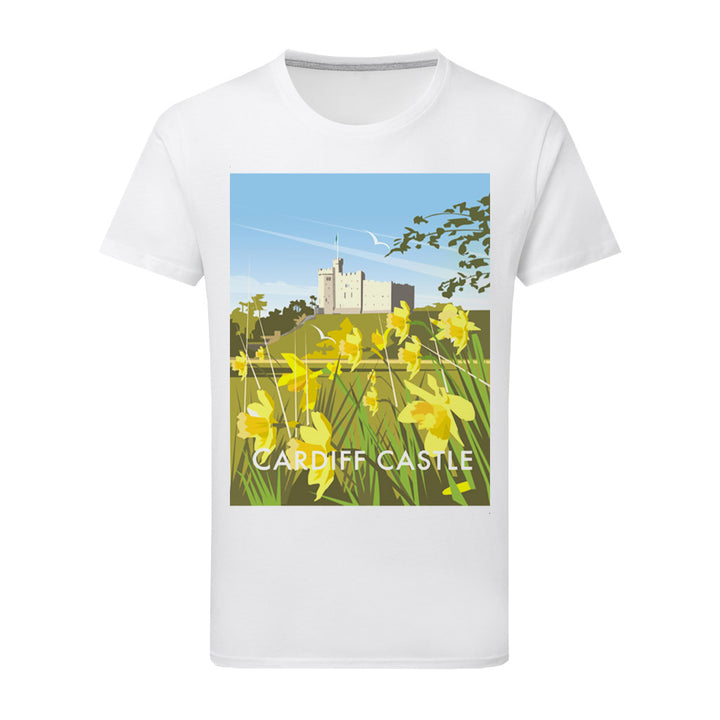 Cardiff Castle T-Shirt by Dave Thompson