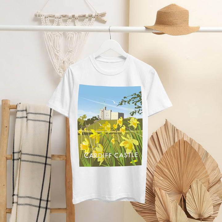 Cardiff Castle T-Shirt by Dave Thompson