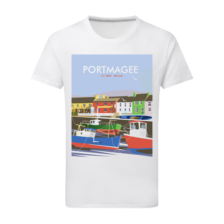 Portmagee, Co. Kerry, Ireland T-Shirt by Dave Thompson