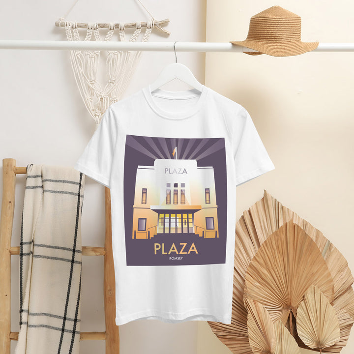Plaza, Romsey T-Shirt by Dave Thompson