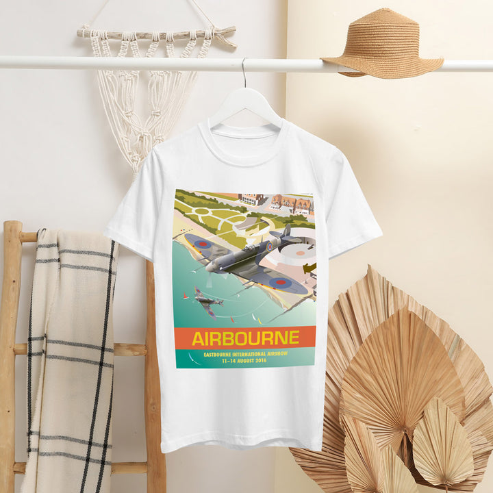 Airbourne, Eastbourne International Airshow T-Shirt by Dave Thompson