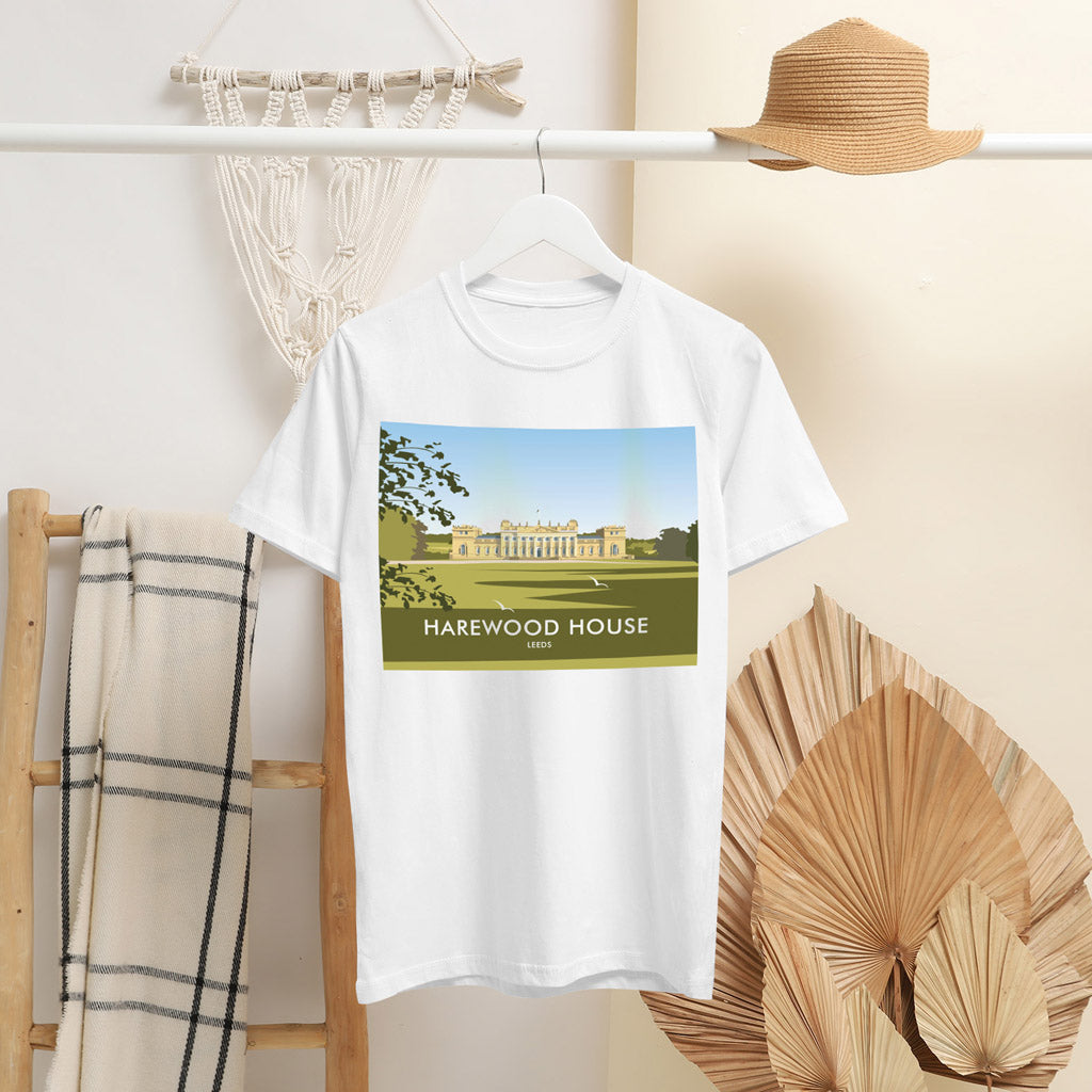 Harewood House, Leeds T-Shirt by Dave Thompson