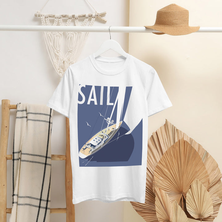 Sail (Sailing) T-Shirt by Dave Thompson