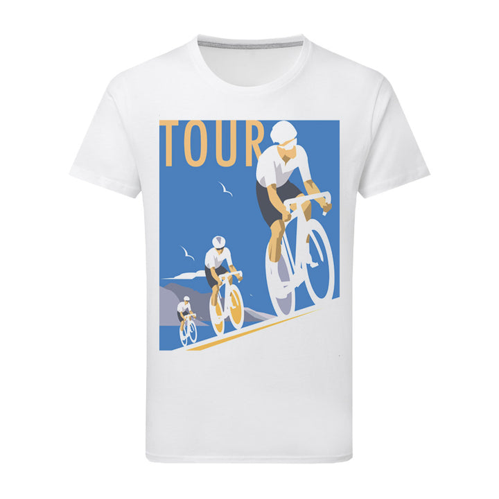 Tour (Cycling) T-Shirt by Dave Thompson