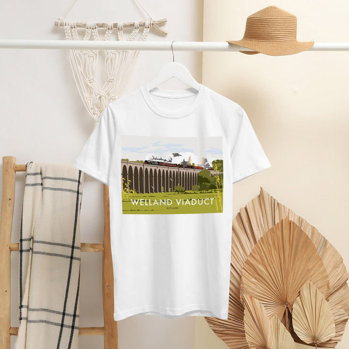 Welland Viaduct, Rutland T-Shirt by Dave Thompson