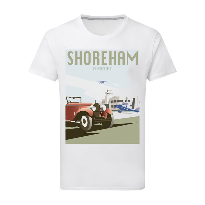 Shoreham Airport T-Shirt by Dave Thompson