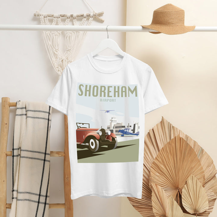 Shoreham Airport T-Shirt by Dave Thompson