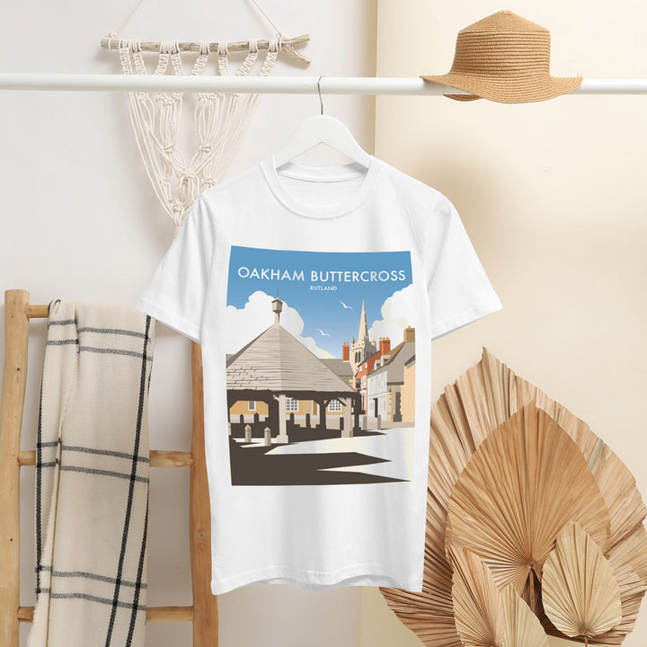 Oakham Buttercross, Rutland T-Shirt by Dave Thompson