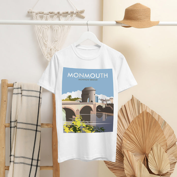 Monmouth, Monnow Bridge T-Shirt by Dave Thompson