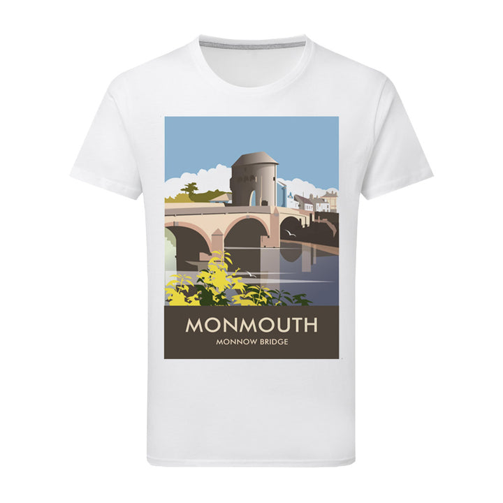 Monmouth, Monnow Bridge T-Shirt by Dave Thompson